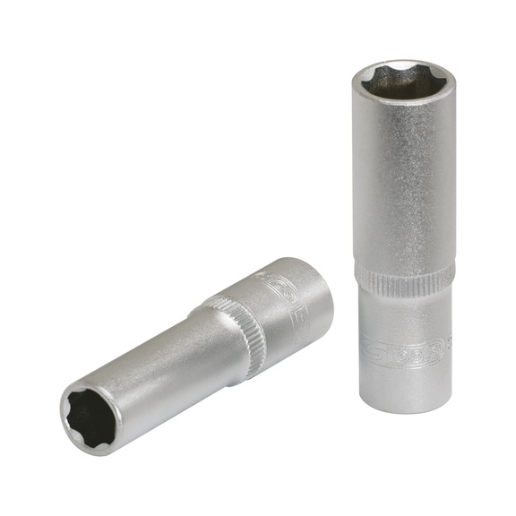1/2 inch socket, long, 24 mm - 1/2 inch socket