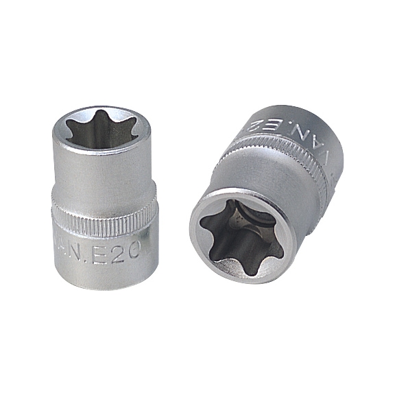 1/2 inch TX E socket, E14 911.4336 - 1/2 inch Torx E socket