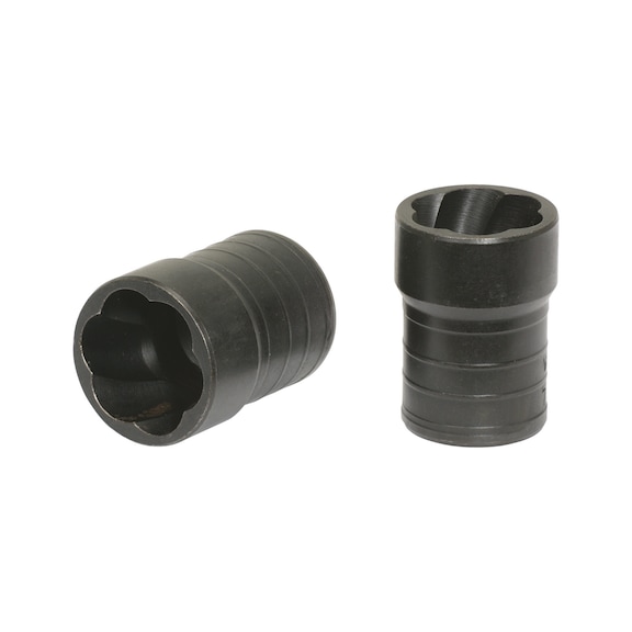 1/2 inch spiral profile power socket, 23 mm - 1/2 inch spiral profile power socket