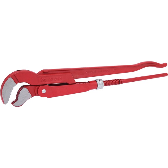 45 degree angled pipe wrench, 2 inch - Angle pipe wrench