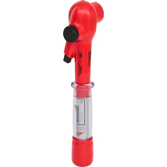 3/8 inch torque wrench with protective insulation, 5-25 Nm - VDE torque wrench