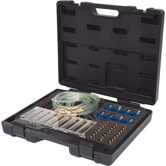 Common rail injector test set, 65 pieces - Engine – fuel system and engine adjustment tools