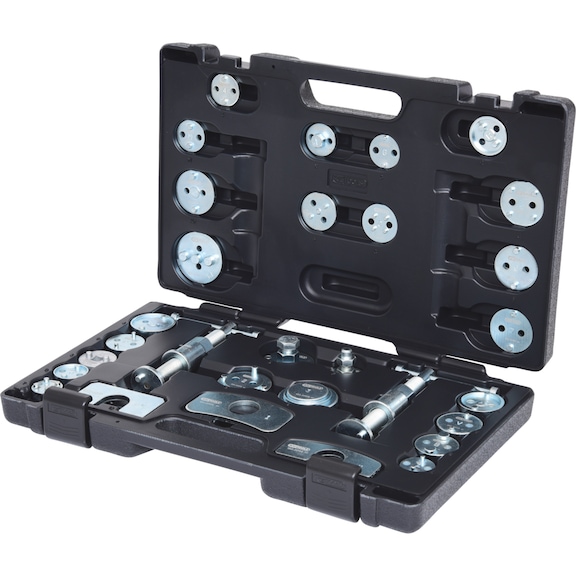 Brake piston reset tool set, 30 pieces - Pistons (motor vehicles, crank mechanisms)