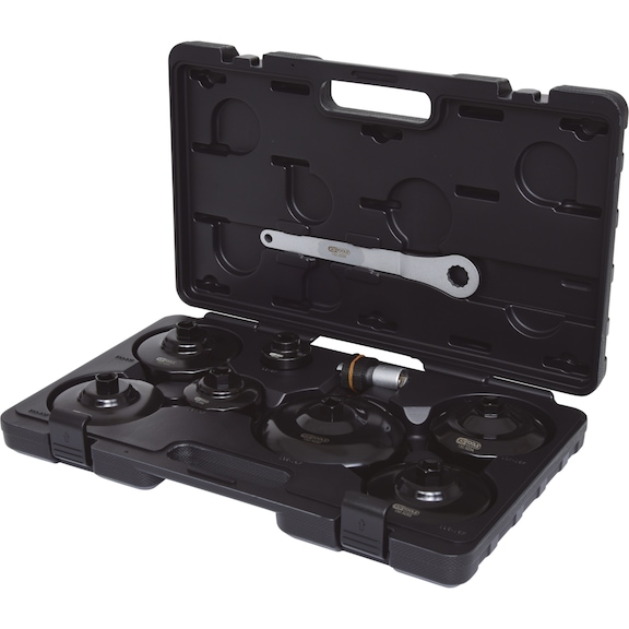 1/2 inch oil filter wrench set, 9-piece - Oil filter wrench