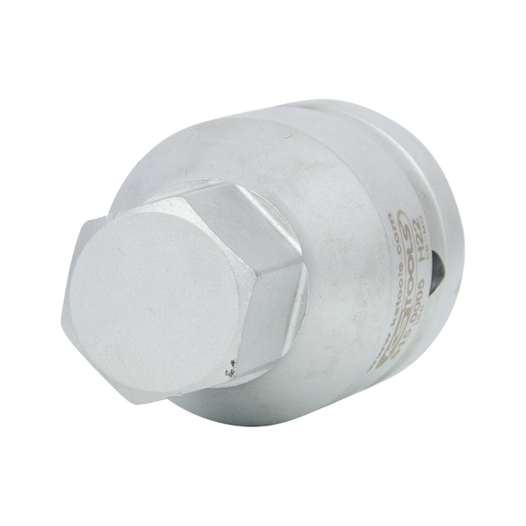 3/4 inch power bit socket hexagon socket short, 22 mm on hanger - 3/4 inch power bit socket hexagon socket