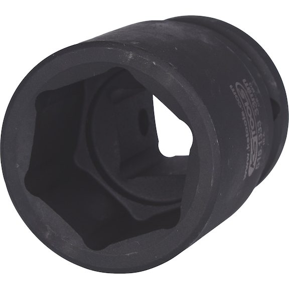 3/4 inch hex power socket, short, 33 mm - 3/4 inch hex power socket