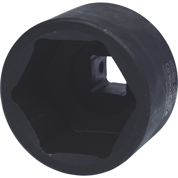 KS TOOLS 3/4 inch hex power socket, short, 55 mm - 3/4 inch hex power socket