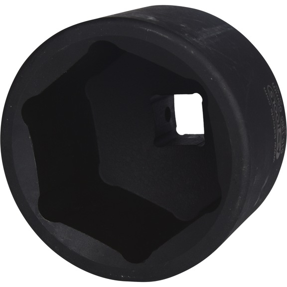 3/4 inch hex power socket, short, 65 mm on hanger - 3/4 inch hex power socket