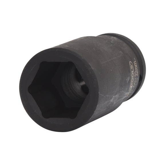 3/4 inch hex power socket, long, 32 mm - 3/4 inch hex power socket
