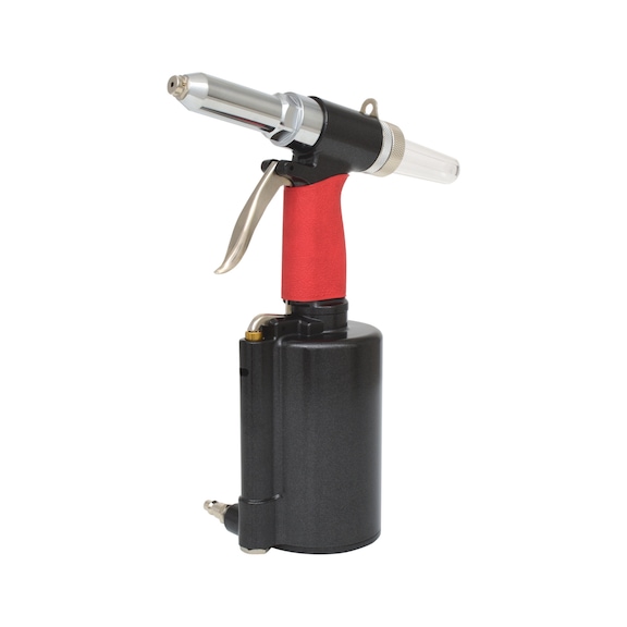Druckluft-Blindniet-Pistole, 2,4-3,2-4-4,8-5,6-6,4mm - Blind rivet gun (compressed air)