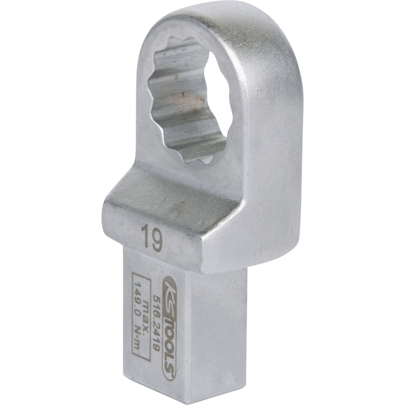 KS TOOLS 14x18 mm socket ring spanner, 19 mm - Socket ring spanner