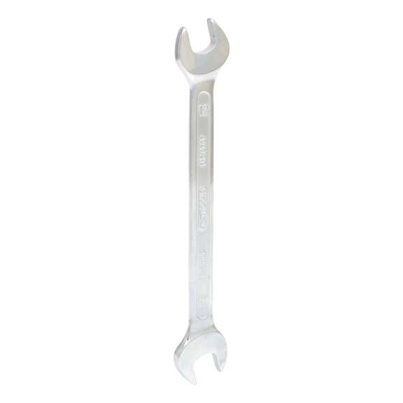 Double open-ended spanner, 12x13 mm on hanger - Double open-end spanner