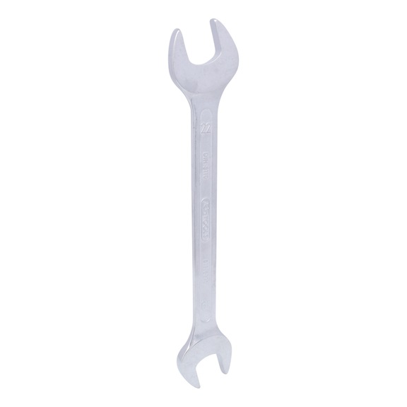 Double open-end wrench, 19x22 mm - Double open-end spanner
