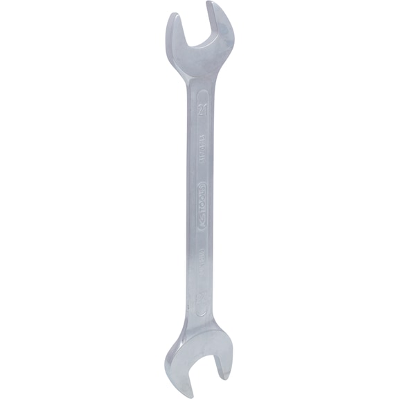 Double open-ended spanner, 21x23 mm on hanger - Double open-end spanner