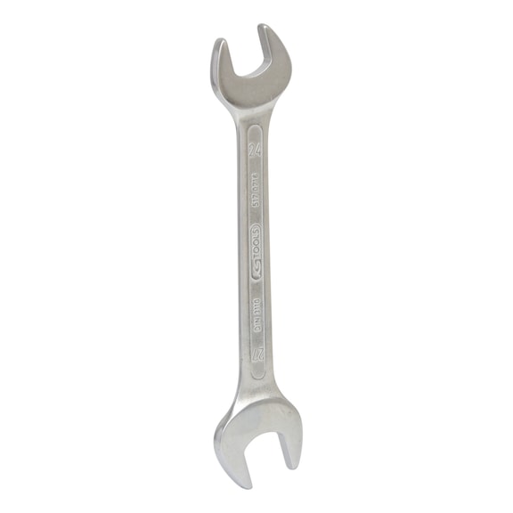 KS TOOLS Double open-ended spanner, 24x27 mm on hanger - Double open-end spanner