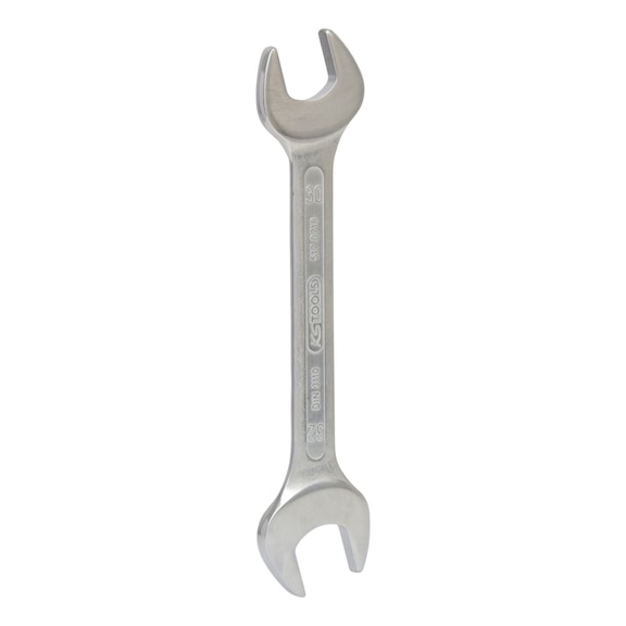 Double open-ended spanner, 30x32 mm on hanger - Double open-end spanner