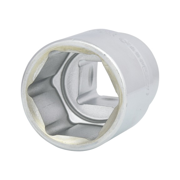 3/4 inch hex socket, short, 35 mm - 3/4 inch hex socket