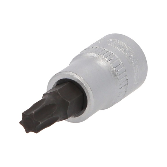 3/8 inch TX socket wrench, T40 on hanger - 3/8 inch Torx bit socket