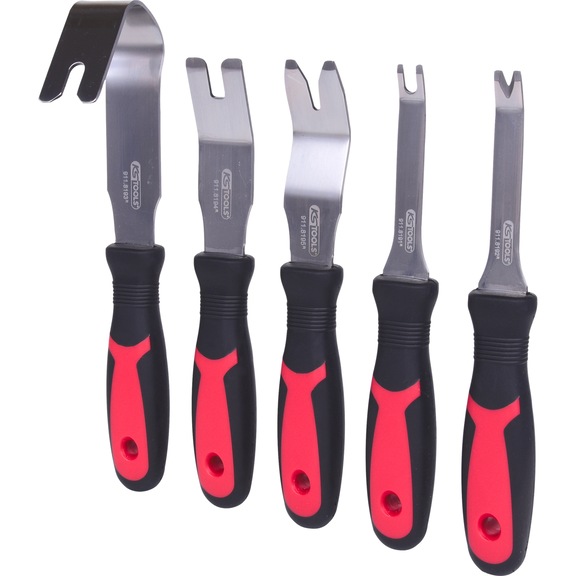 Clip remover and cutting set, 5 pieces 911.8190 - Bodywork component (motor vehicle, other)