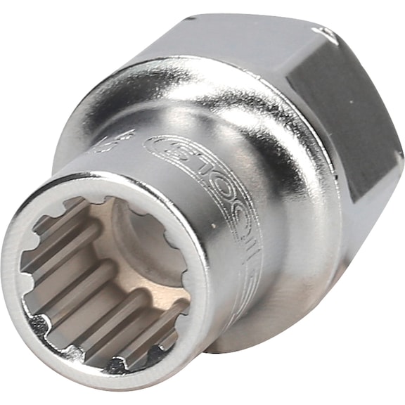 KS TOOLS 19 mm TRIPLEplus through socket