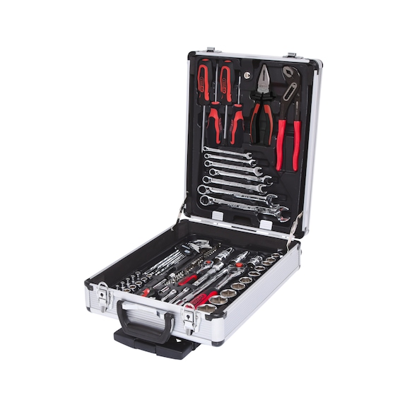 1/4 inch, 1/2 inch CHROMEplus tool set, 90 pieces - CHROMEplus socket wrench (set)