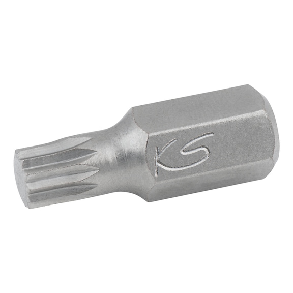 10 mm XZN bit, 30 mm, M6 - BRONZEplus bit socket
