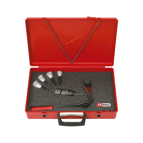 Hole saw set 12–28 mm, 8 pieces - General plumbing installation