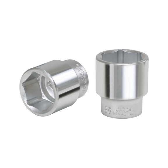 3/4 inch hex socket, short, 19 mm - 3/4 inch hex socket