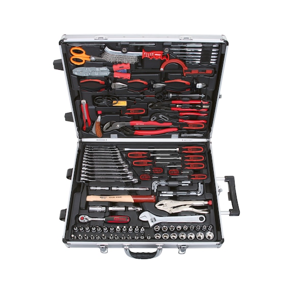 3/8 inch CHROMEplus universal tool set, 172-piece - CHROMEplus socket wrench (set)