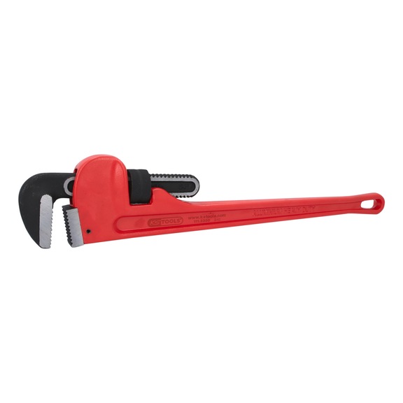 KS TOOLS Aluminium one-handed pipe wrench, 2.1/2 inch - Pipe wrench