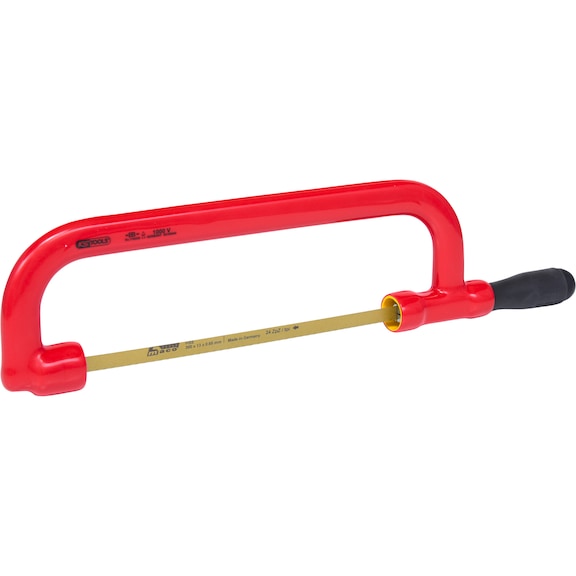 Metal hacksaw with protective insulation, heavy-duty design - Hand saw (bow, frame)