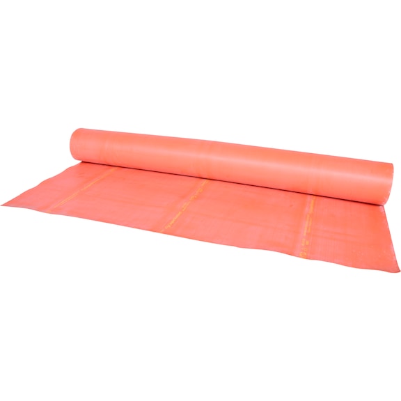 Rubber cover sheet with protective insulation, thickness 1.0 10-metre roll, 1200 mm - Cover cloth