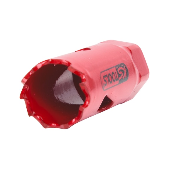 HSS bi-metal hole saw, D: 19 mm - HSS bi-metal hole saw