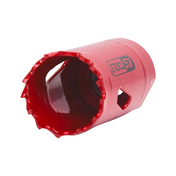 HSS bi-metal hole saw, D: 25 mm - HSS bi-metal hole saw