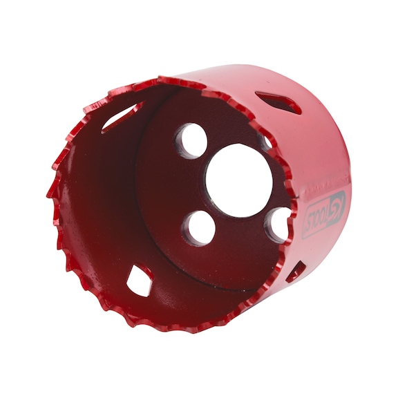 HSS bi-metal hole saw, D: 48 mm - HSS bi-metal hole saw