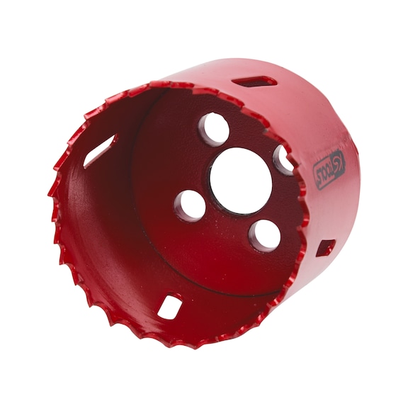 HSS bi-metal hole saw, D: 54 mm - HSS bi-metal hole saw