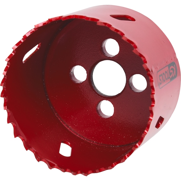 HSS bi-metal hole saw, D: 60 mm - HSS bi-metal hole saw