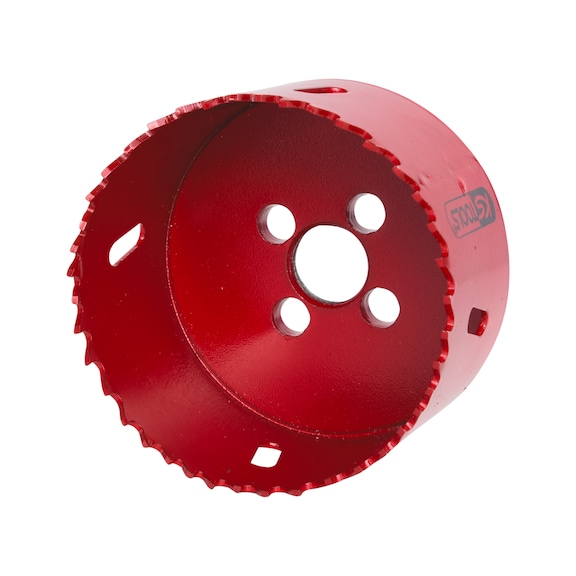 HSS bi-metal hole saw, D: 70 mm - HSS bi-metal hole saw