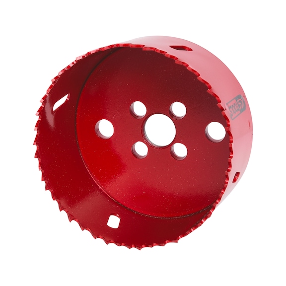 HSS bi-metal hole saw, D: 83 mm - HSS bi-metal hole saw