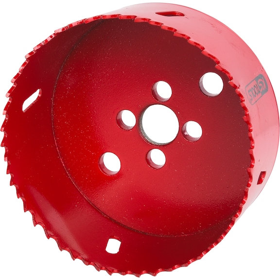 HSS bi-metal hole saw, D: 89 mm - HSS bi-metal hole saw