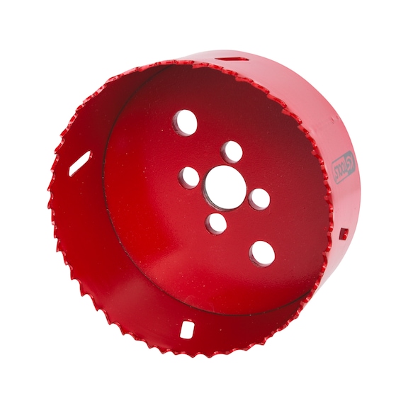 HSS bi-metal hole saw, D: 92 mm - HSS bi-metal hole saw