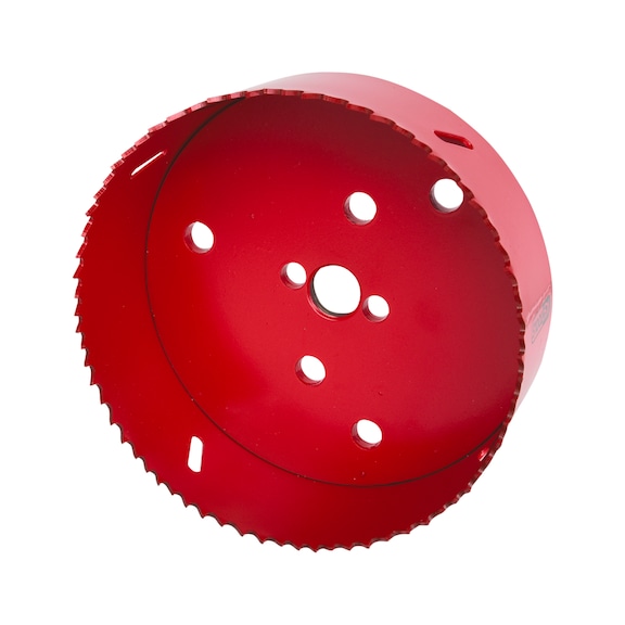 HSS bi-metal hole saw, D: 121 mm - HSS bi-metal hole saw