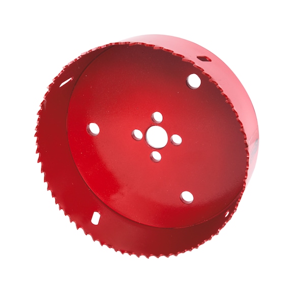 HSS bi-metal hole saw, D: 127 mm - HSS bi-metal hole saw