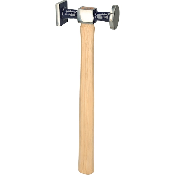 Standard bodywork hammer, large round/square, 325 mm - Hammer, dent removal tool (parts)