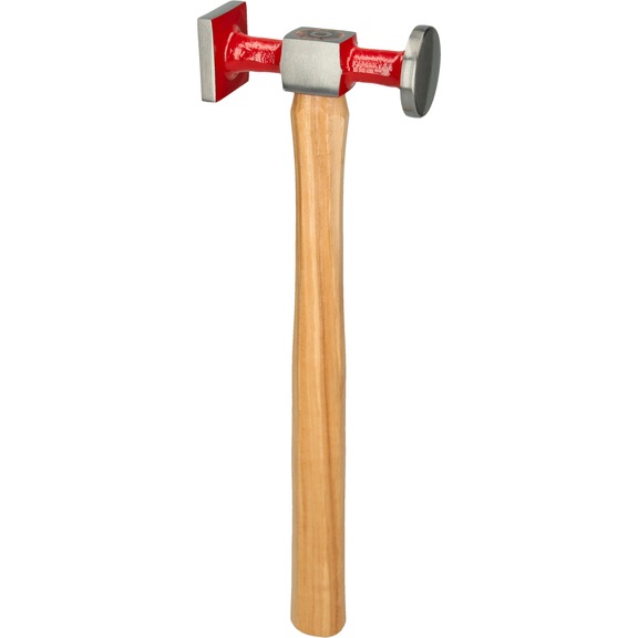 Standard bodywork hammer, large round/square/curved, 325 mm - Dent hammer