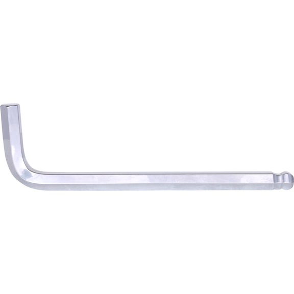 Ball-end hexagon socket angle pin wrench, long, 14 mm - Ball-end hexagon socket angle pin wrench, long