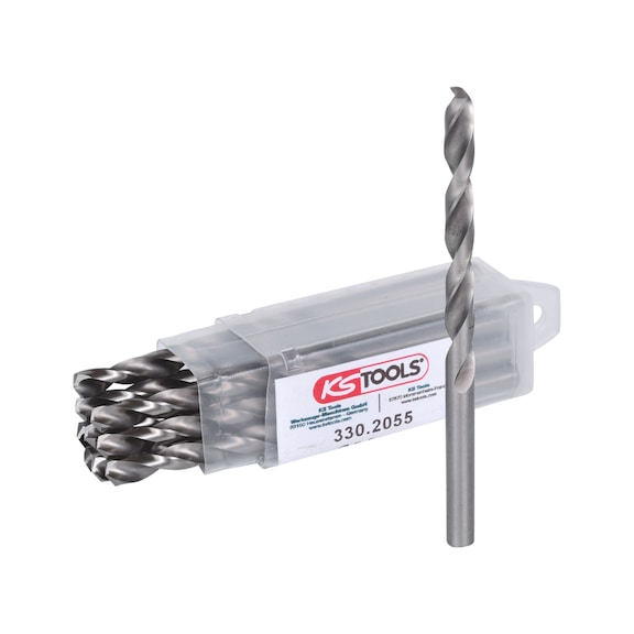 HSS-G twist drill, 5.5 mm, pack of 10 - HSS-G twist drill