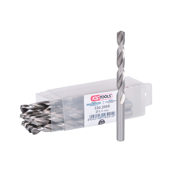 HSS-G twist drill, 8.5 mm, pack of 10 - HSS-G twist drill