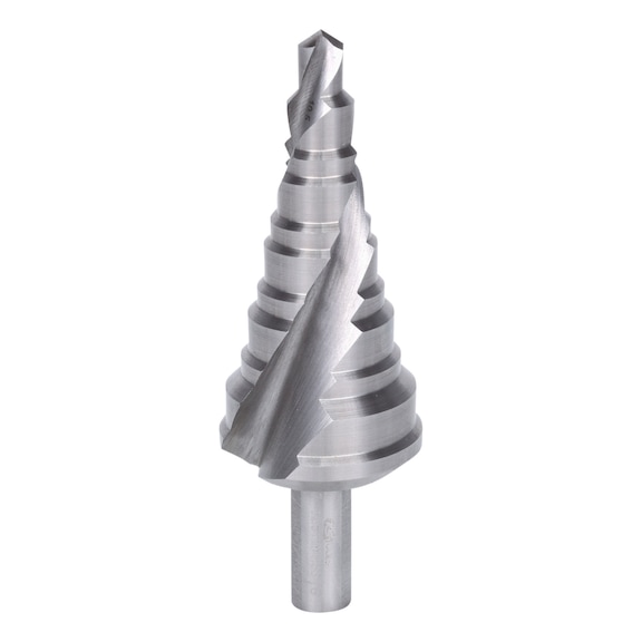 HSS step drill, D: 7–32.5 mm, 11 steps - HSS step drill bit