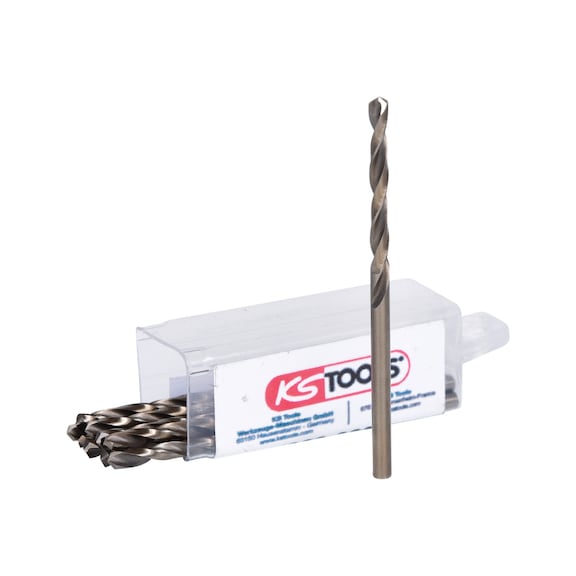 HSS-G Co 5 twist drill, 3 mm, pack of 10 - HSS-G Co 5 twist drill